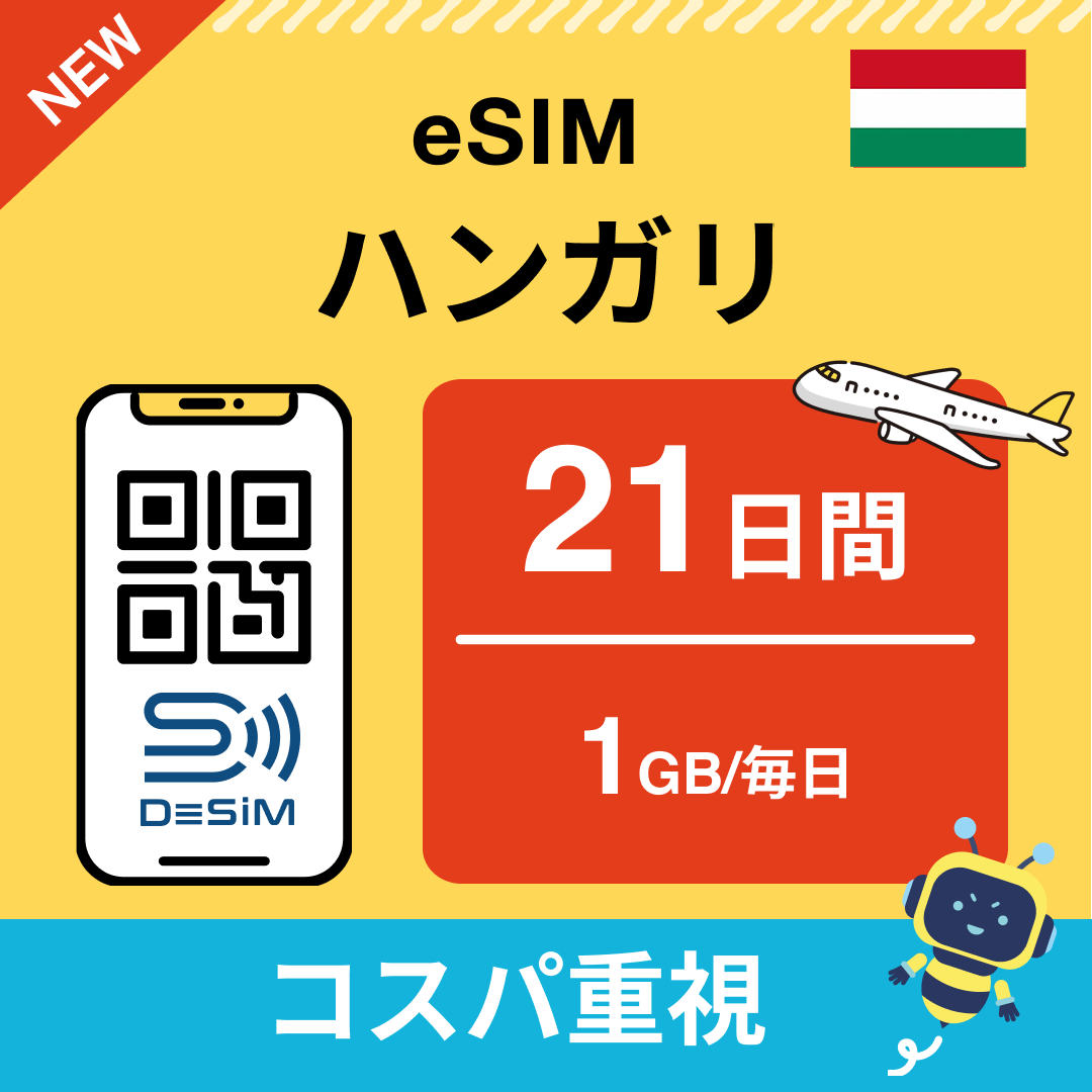 ハンガリー長期eSIM(Line専用)