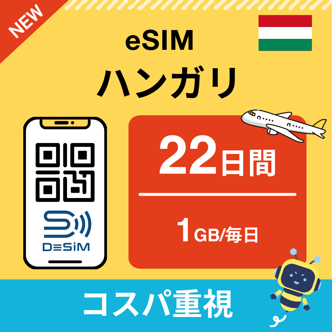 ハンガリー長期eSIM(Line専用)