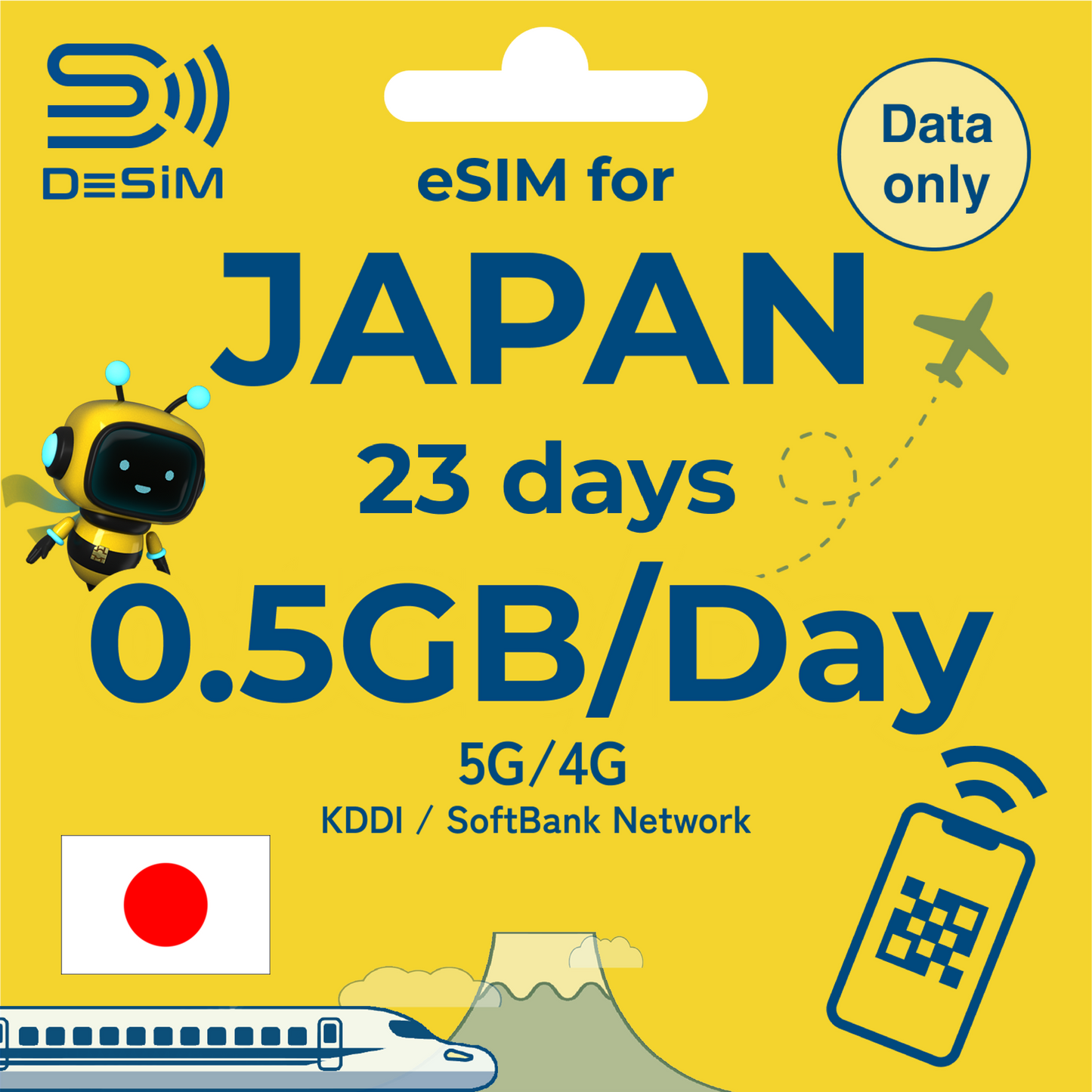 JAPAN eSIM for Long
