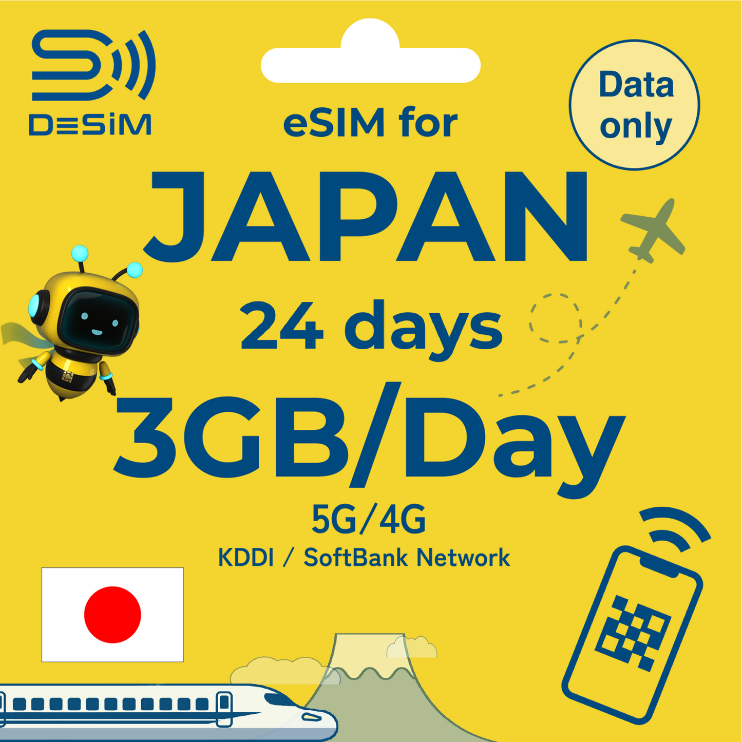 JAPAN eSIM for Long