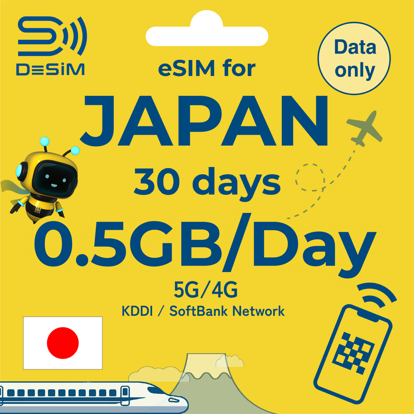 JAPAN eSIM for Long