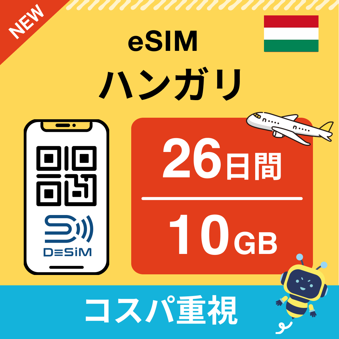 ハンガリー長期eSIM(Line専用)