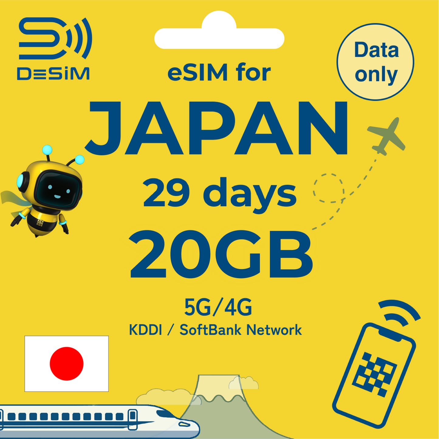 JAPAN eSIM for Long