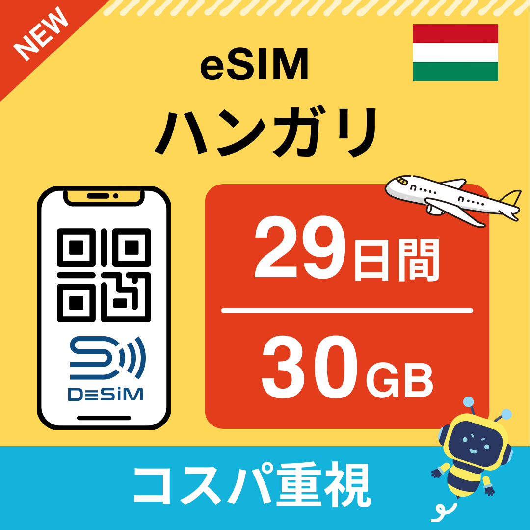 ハンガリー長期eSIM(Line専用)