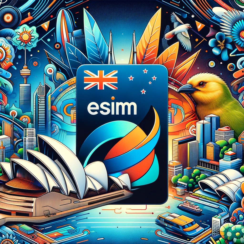 オーストラリア、ニュージーランドの eSim